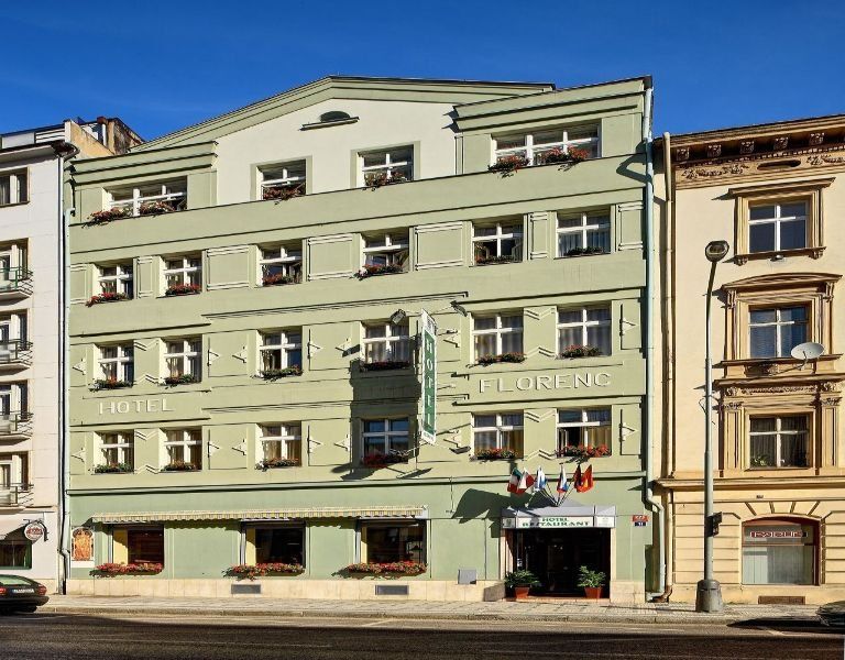 Hotel Florenc Prága Kültér fotó